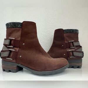Sorel Lolla Bootie Chestnut Brown